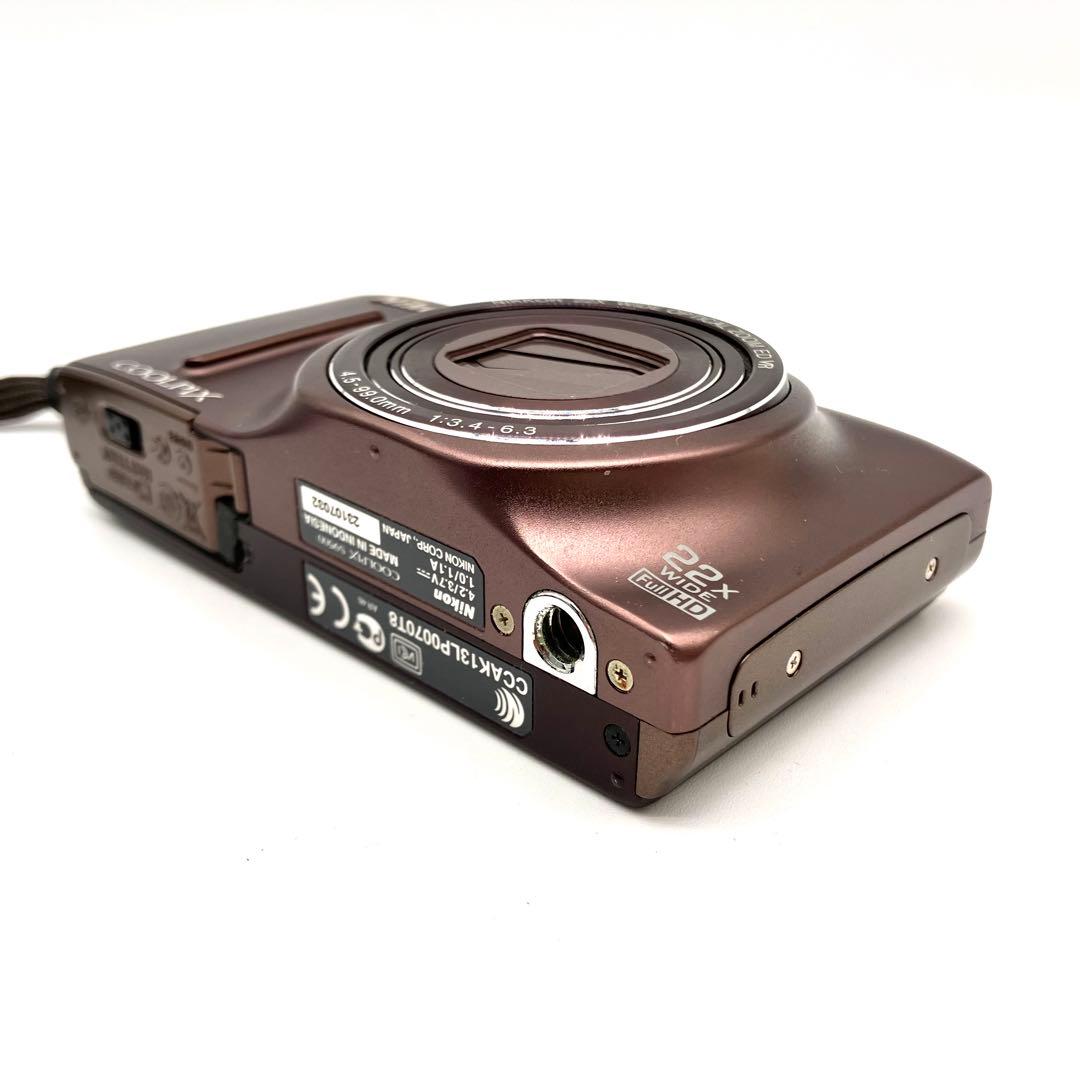 MNikon COOLPIX S9500 ブラウン　Wi-Fi対応
