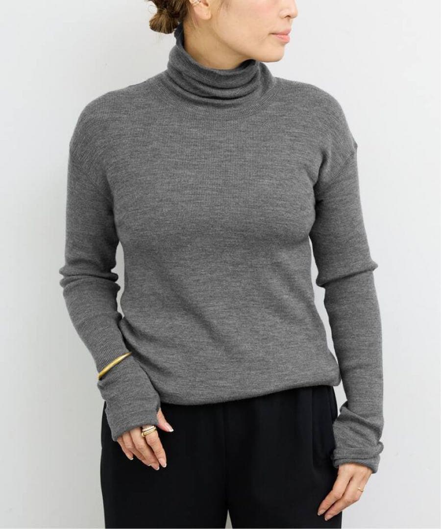 【Deuxieme Classe】*rib タートル グレー