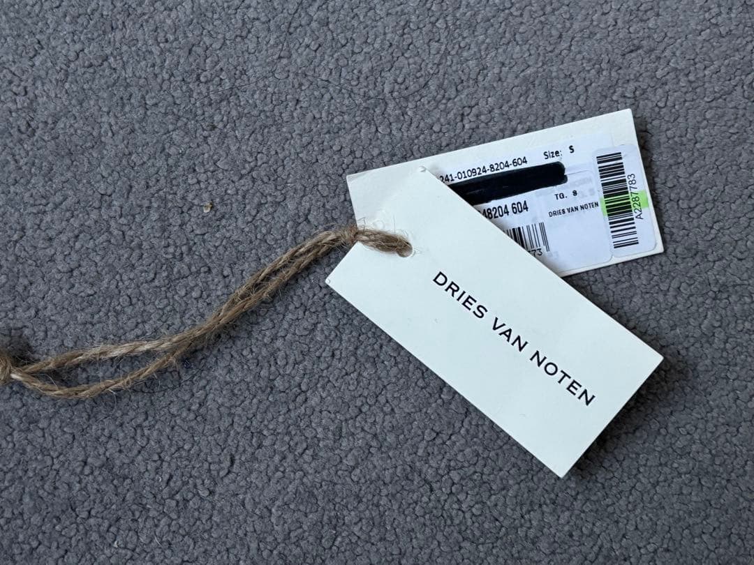 Dries Van Noten ドリスヴァンノッテン 花と鳥プリント 長袖シャツ