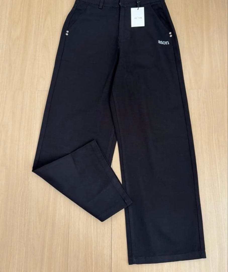 ason ストレートジーンズ