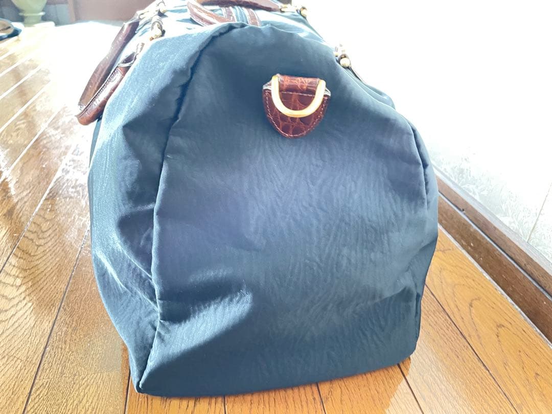 バレンシアガ　ボストンバッグ、黒　ツーウェイ