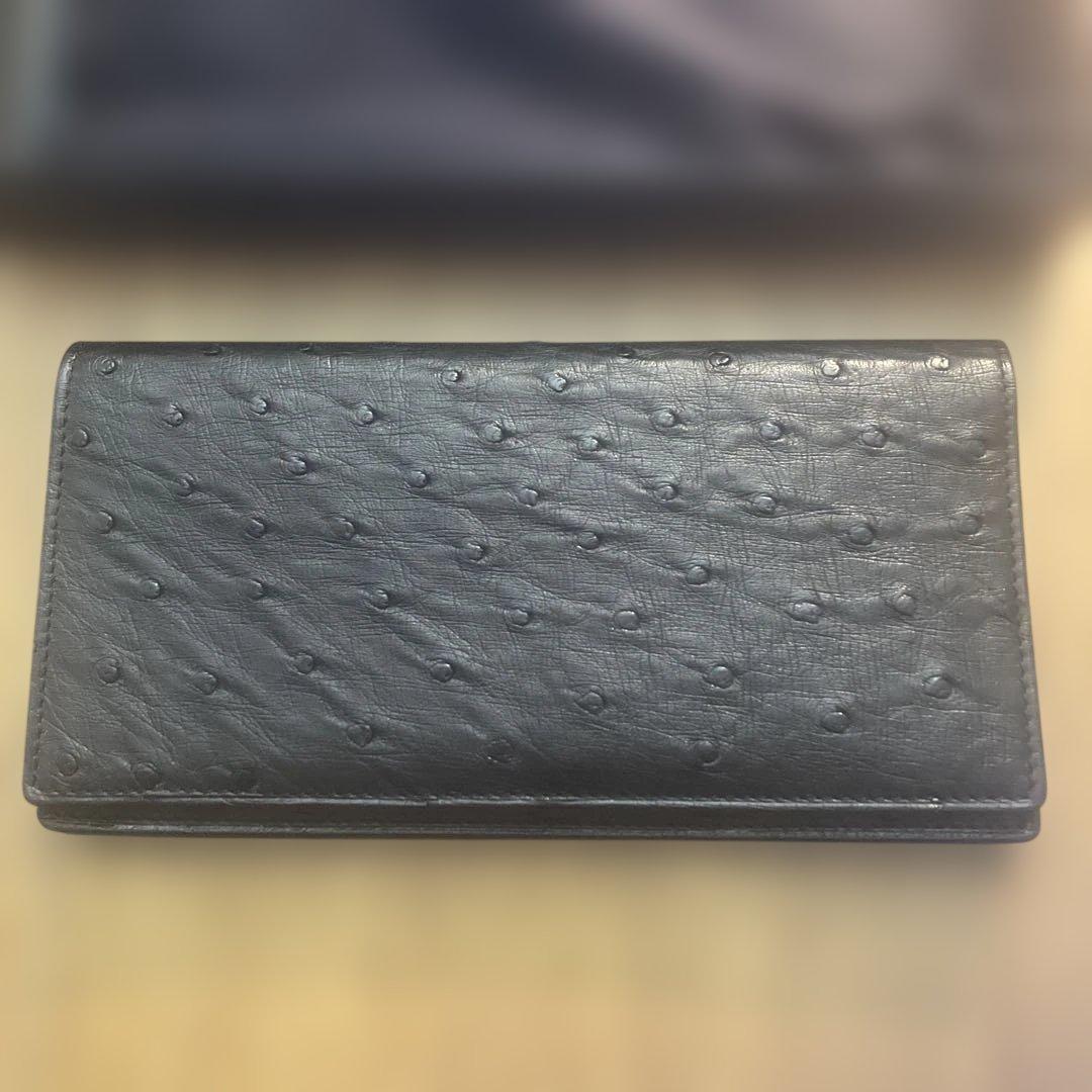 未使用品です♪ダンヒル 財布(オーストリッチ)