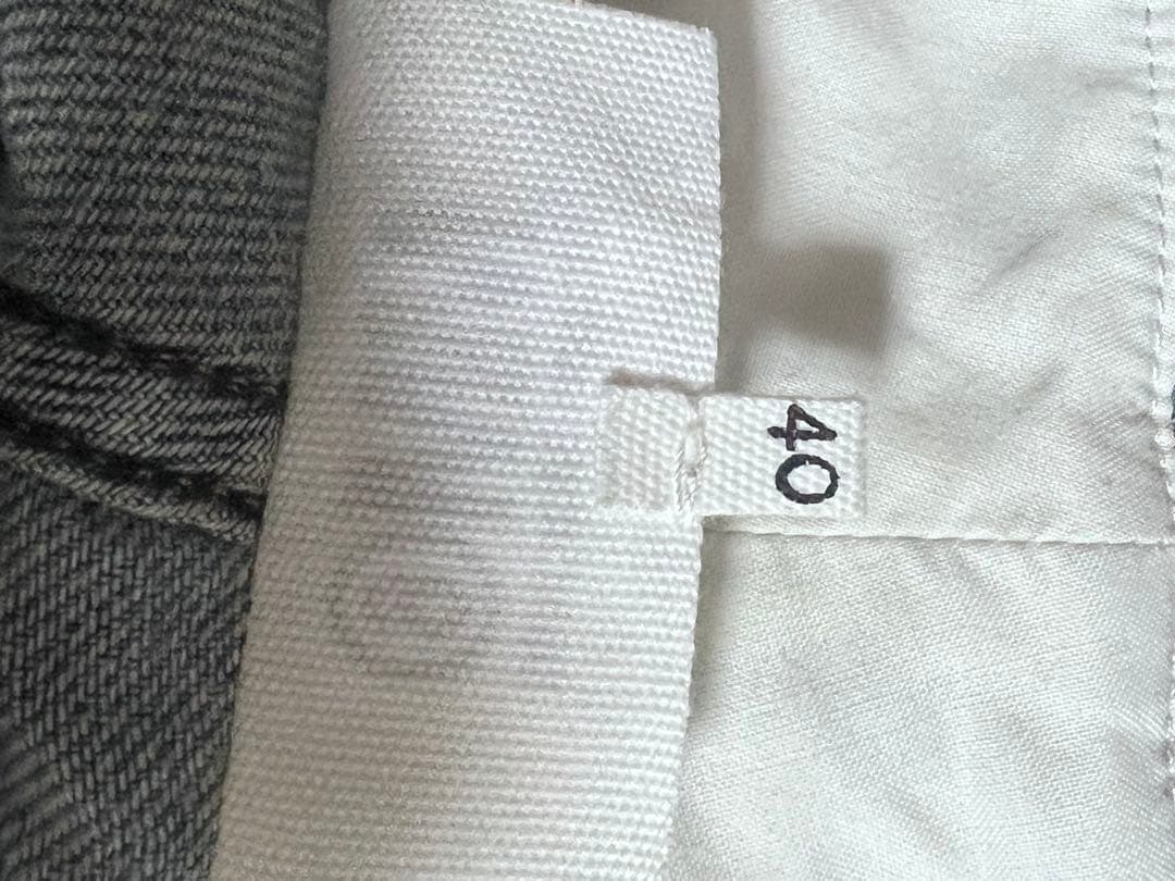 MM6 メゾンマルジェラ デニムパンツ キャロットジーンズ 40 ワイドパンツ