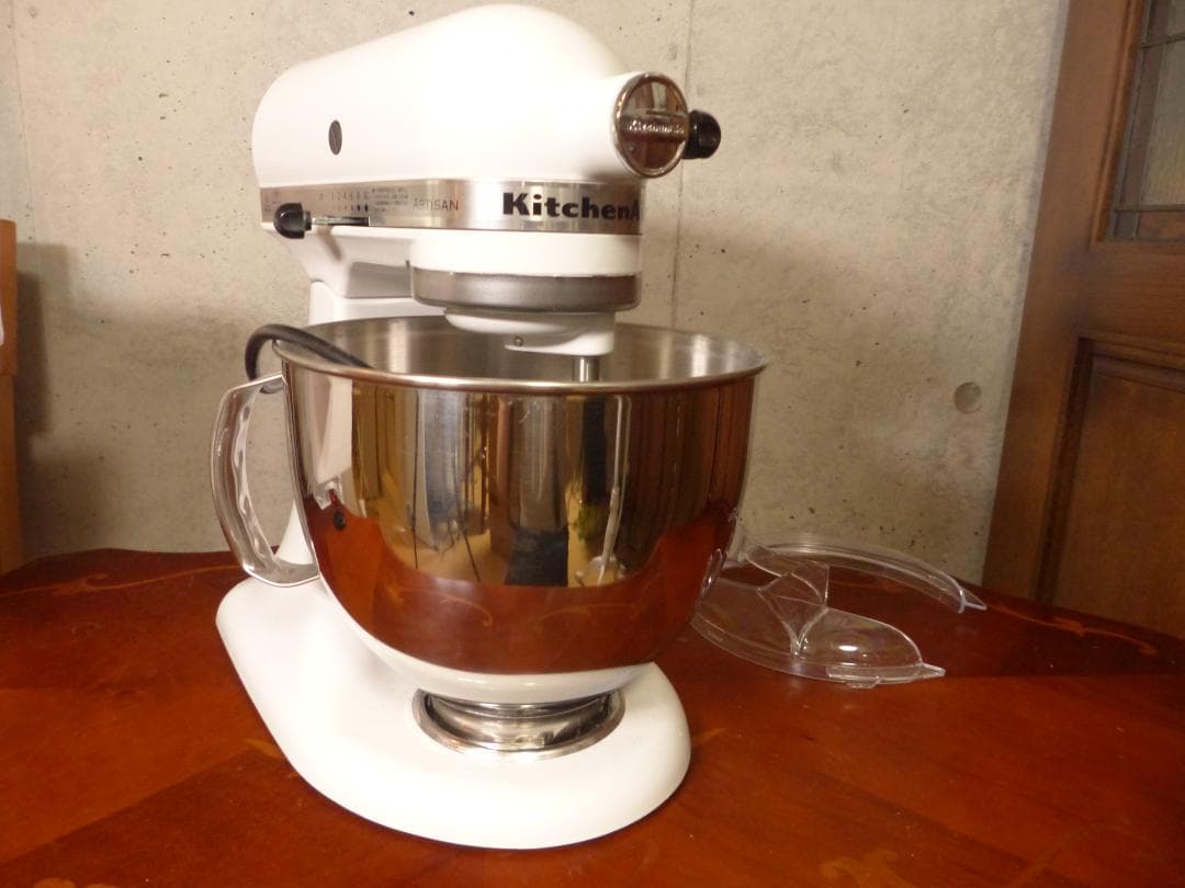 キッチンエイドスタンドミキサー　9KSM160FGWH　フードグラインダーセット