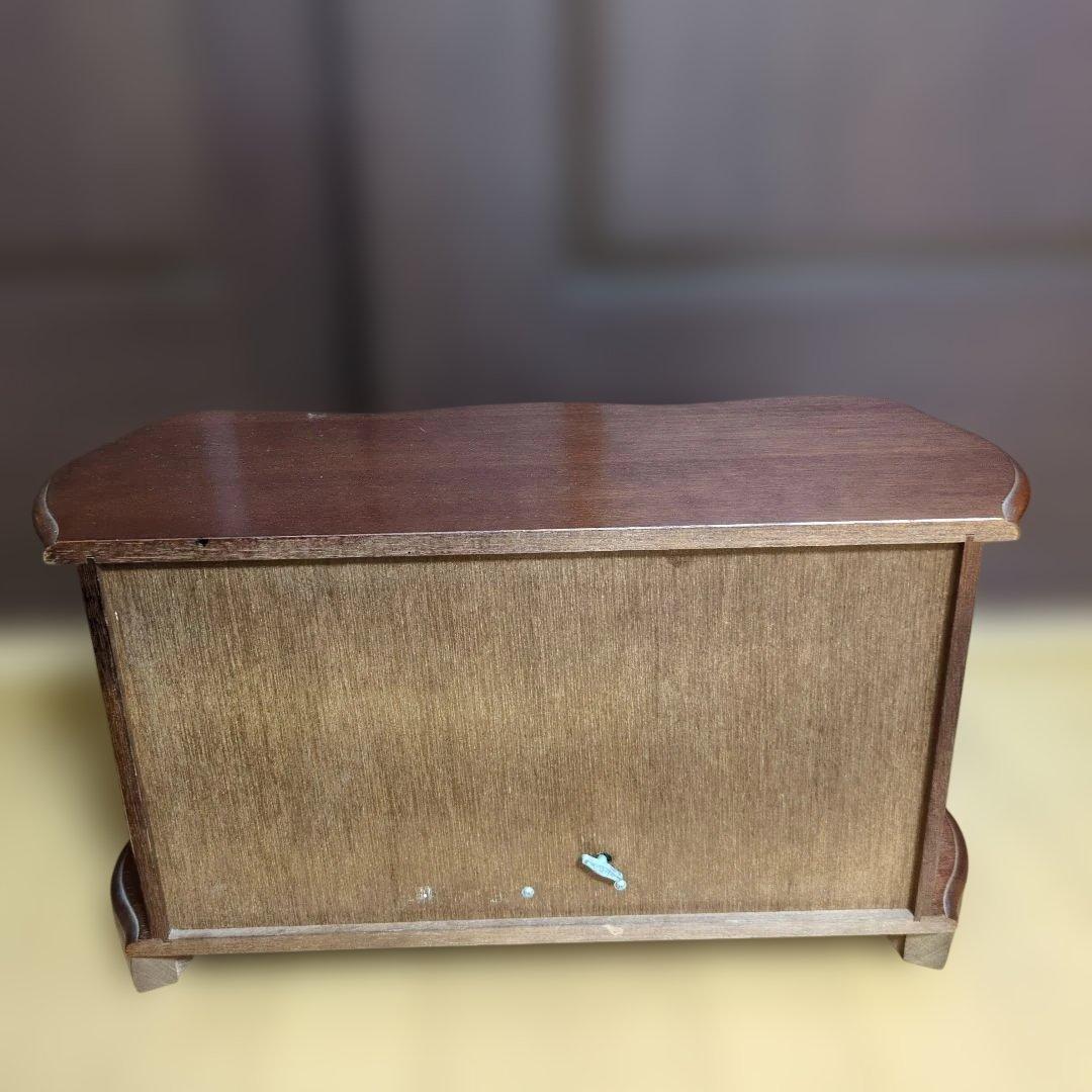 オルゴール　ジュエリーボックス　レトロ　アンティーク　大きめ