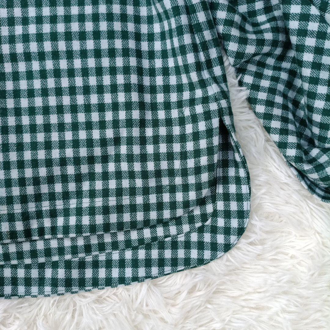 美品✨SHE Tokyo　カシミヤ混　ボリュームスリーブ ボウタイブラウス