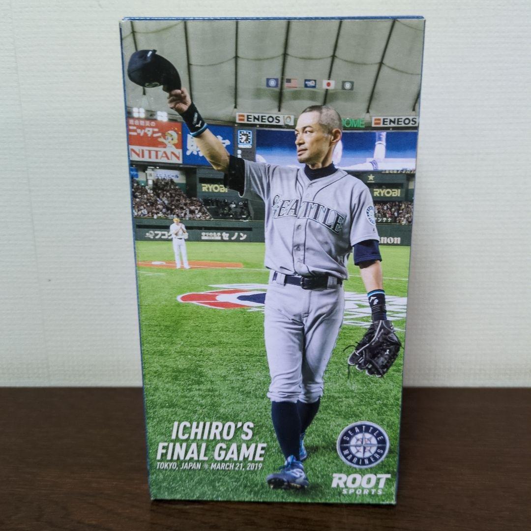 イチロー引退記念ボブルヘッド　限定品Tシャツ付