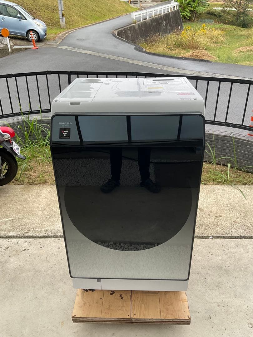 【分解洗浄済み】シャープドラム式洗濯乾燥機　ES -W113SL 2022年購入
