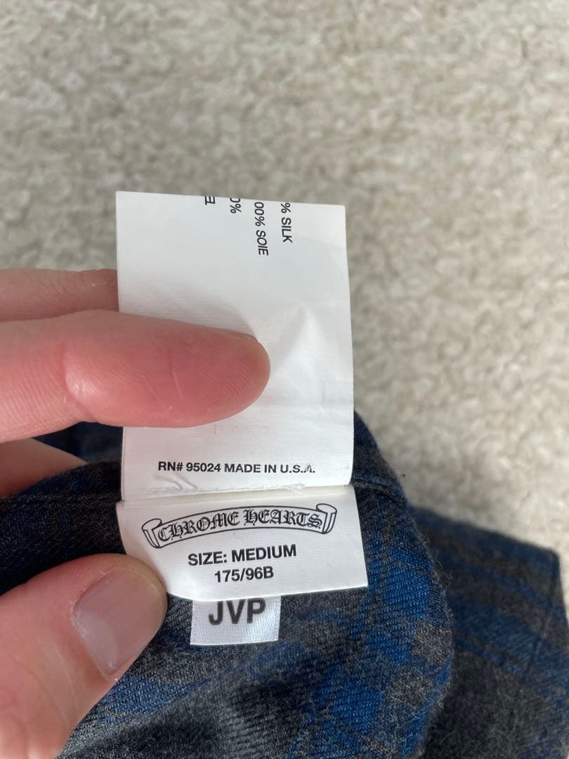 CHROME HEARTS クロムハーツ HEYWOOD ダガージップ シャツ