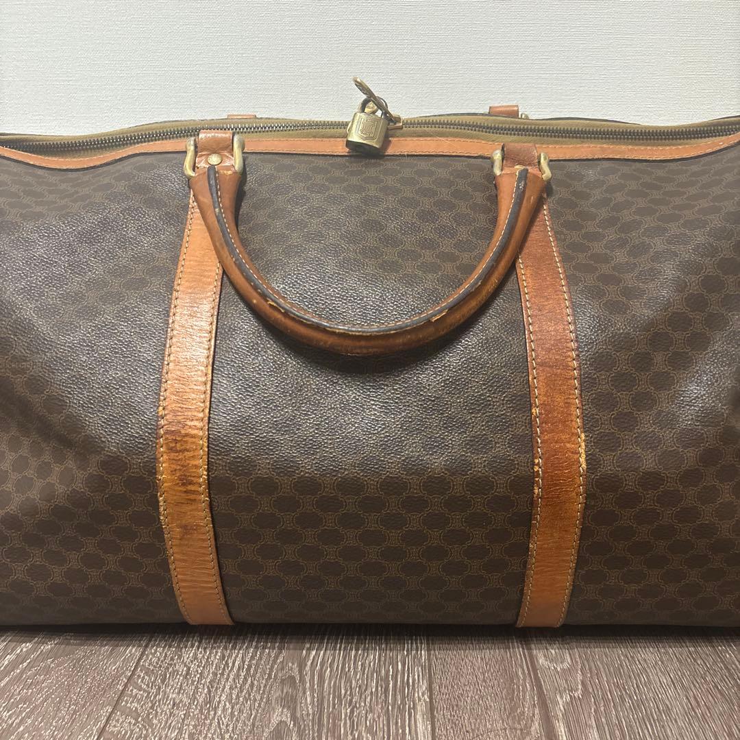 CELINE セリーヌ ボストンバッグ 南京錠付き