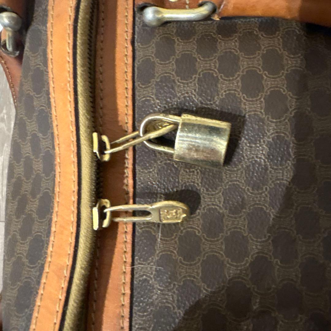 CELINE セリーヌ ボストンバッグ 南京錠付き