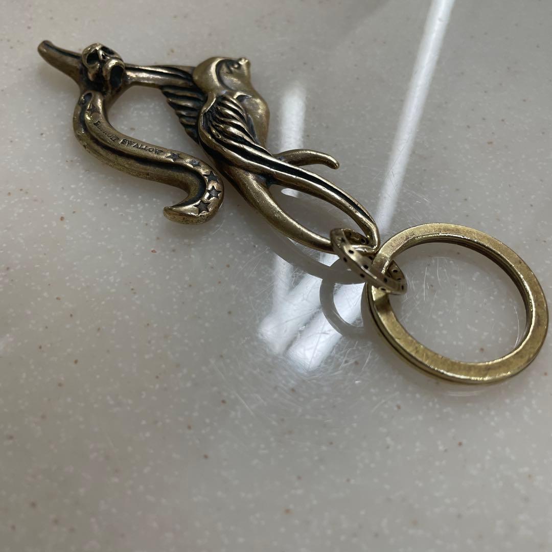 garcia カラビナ キーリング スワロー スカル