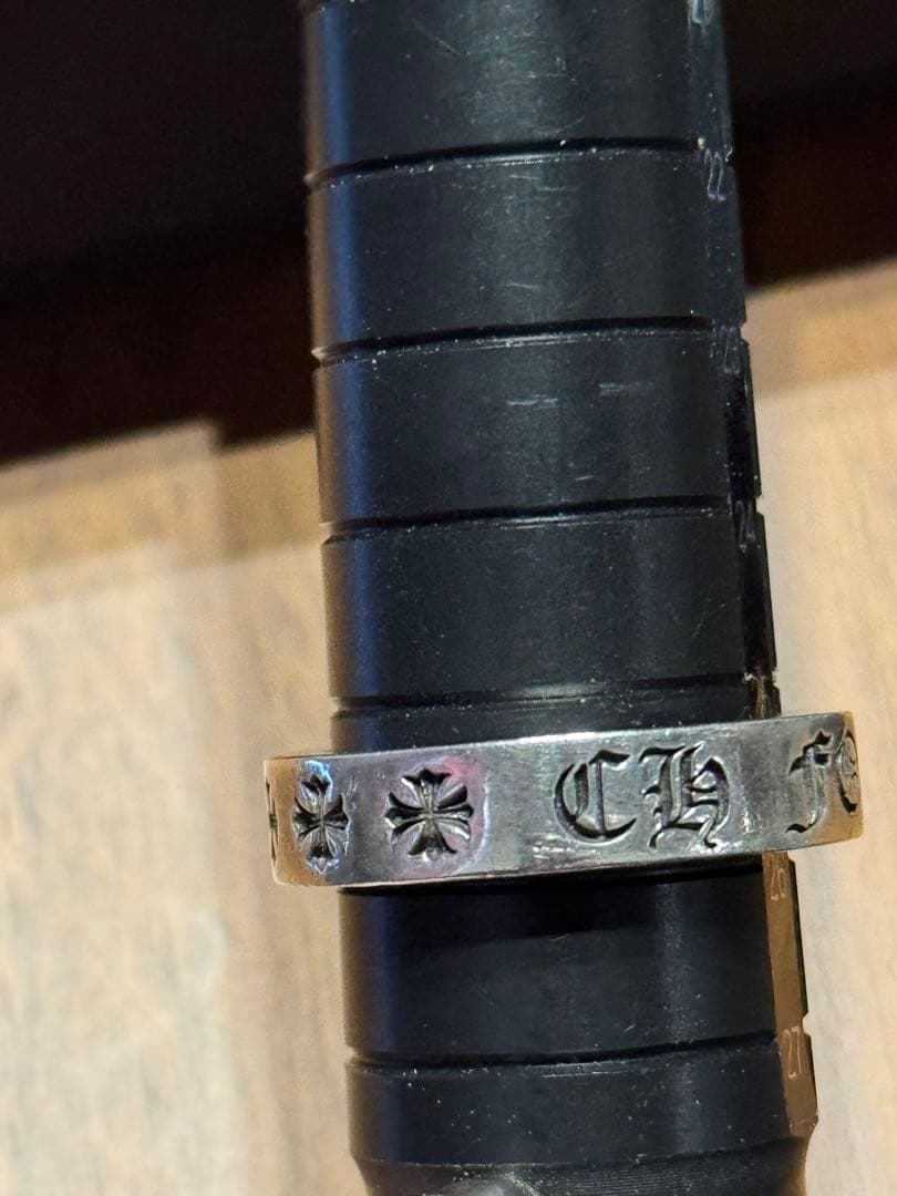 付属品有り　クロムハーツ　スペーサーリング　forever 25号〜26号