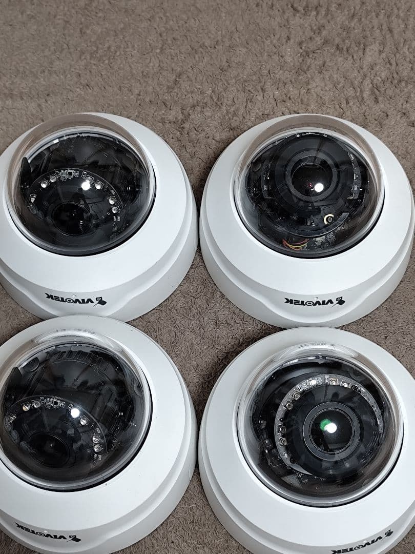 VIVOTEK FD8167A 防犯カメラ 4台セット
