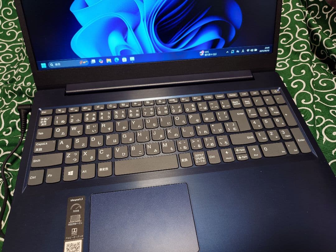 Windowsノート本体 Lenovo idea pad L3 15ML05