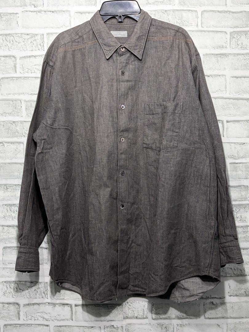 90s COMME des GARCONS HOMME シャンブレーシャツ　田中
