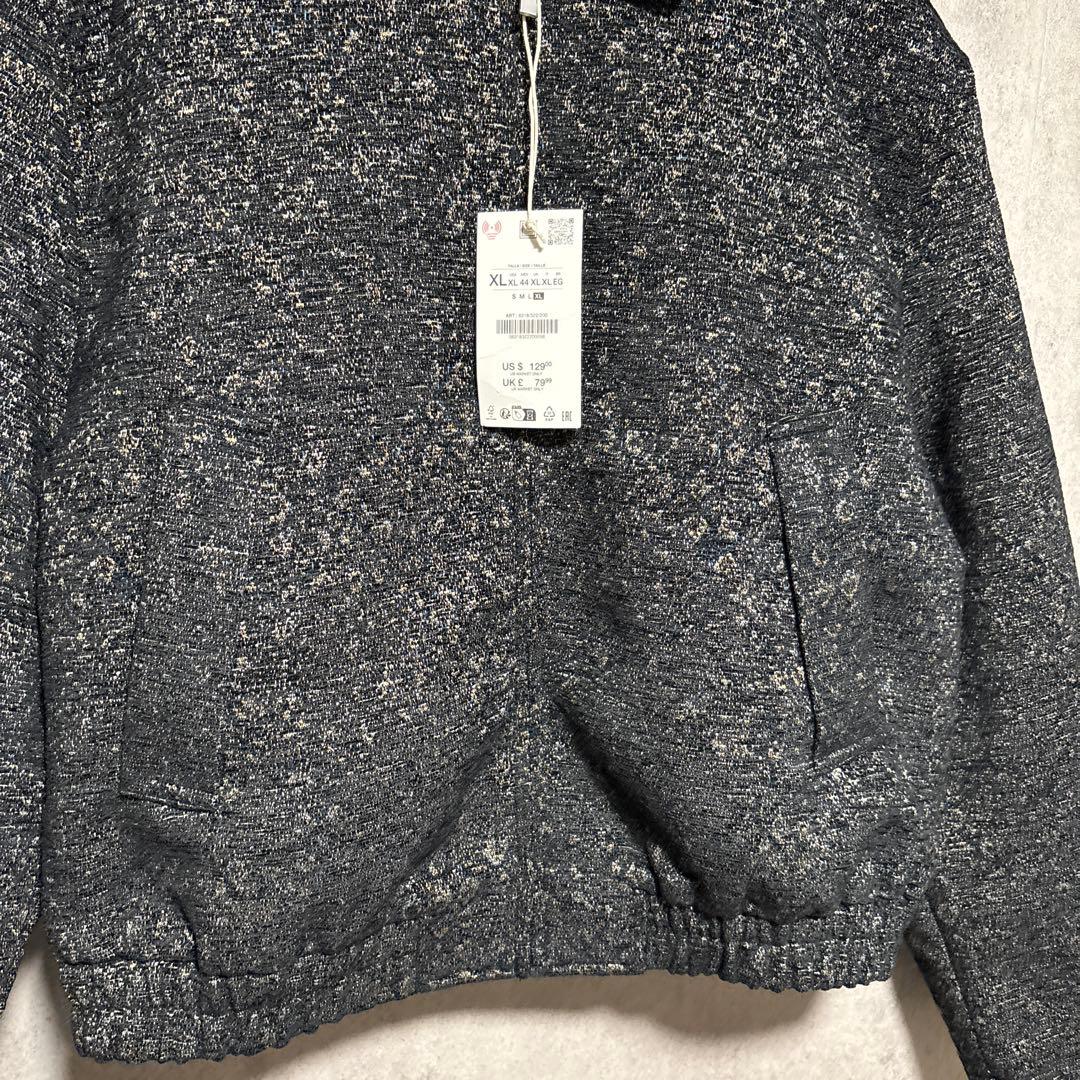 ZARA ザラ ジャカードテクスチャージャケット XL