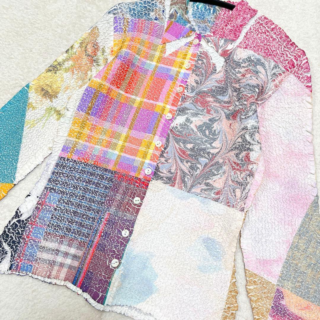 美品◆YOSHIKI HISHINUMA デザインシャツ