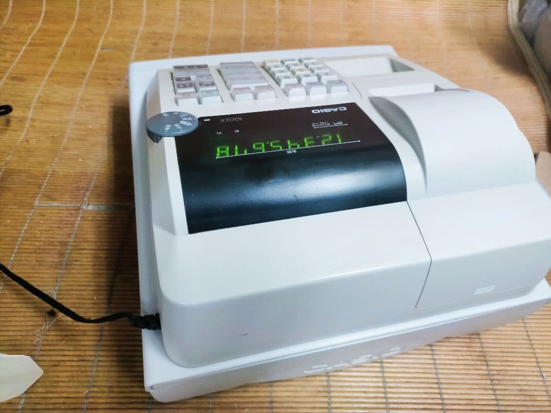 カシオレジスター　100ER　簡単便利特殊　送料込　277288