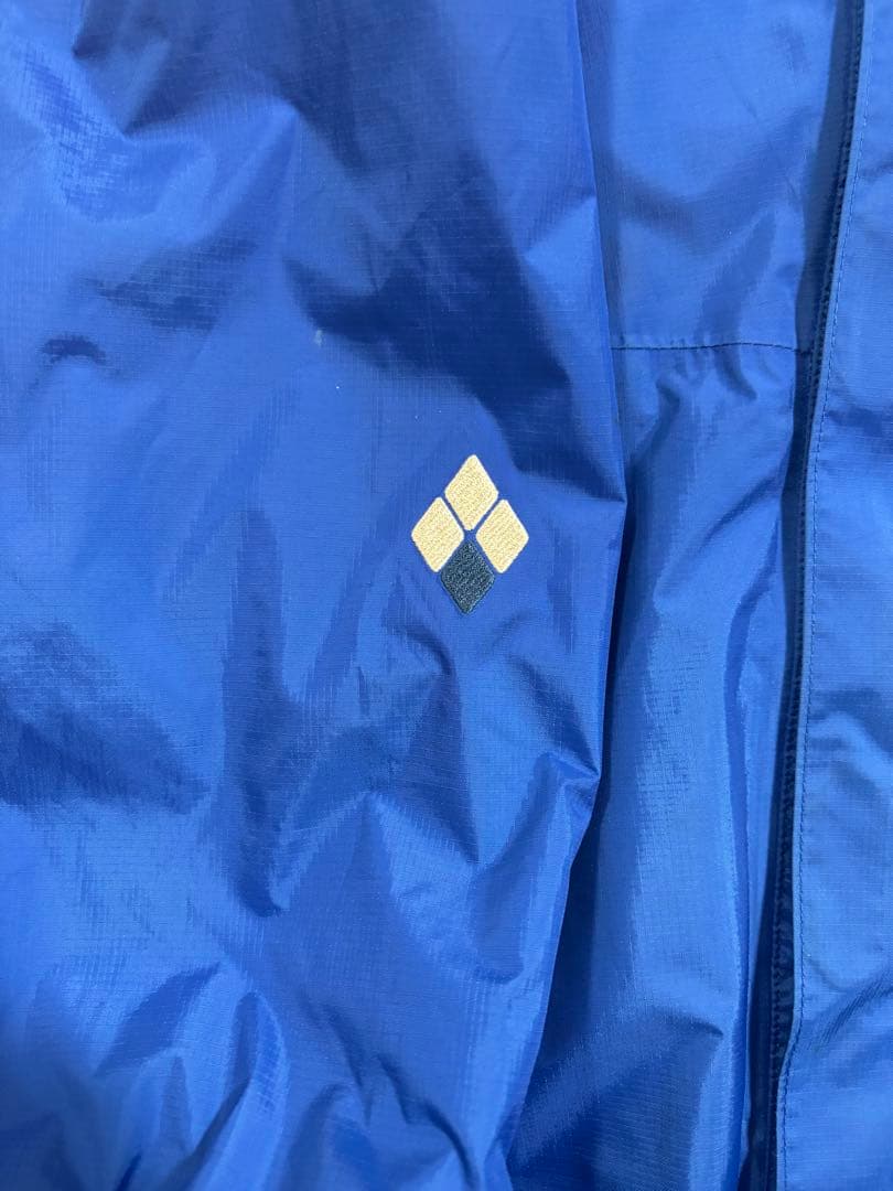 montbellマウンテンパーカー ドローコード　収納袋付き　テック系 y2k