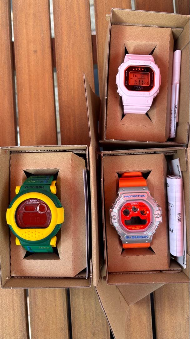 【新品・保証付】カシオ　G-SHOCK 3点セット 福袋