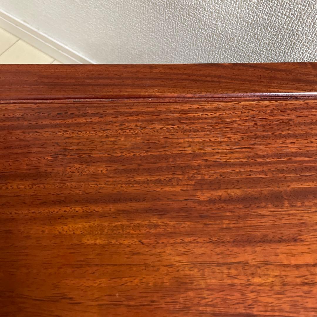 唐木 紫檀木 小物入れ 引出 唐木家具 高級銘木 透かし彫り 花梨 紫檀家具