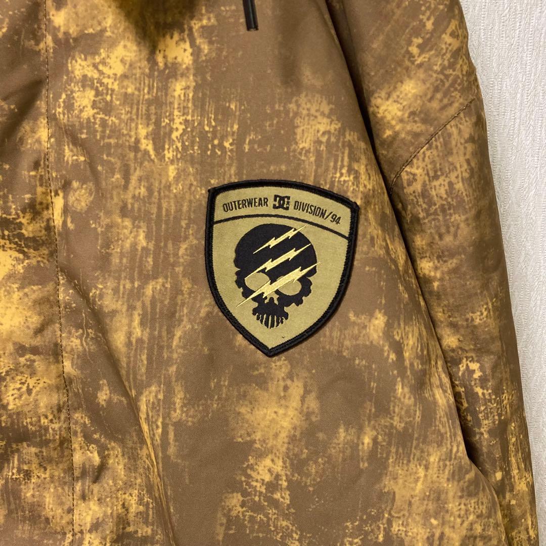 DC SHOES スノーボードウェア ジャケット パーカー重ね着風ジャケット L