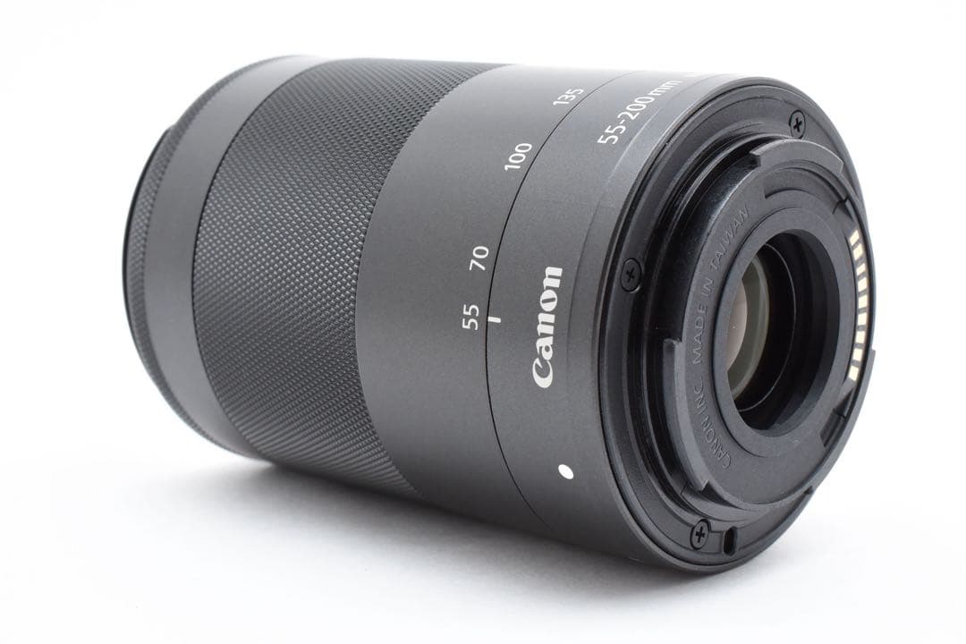 美品 Canon EF-M55-200mm IS STM望遠ズームレンズ