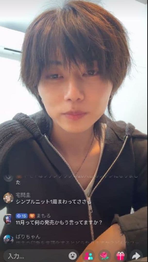 【新品未使用】GRANCY ニットレイヤードデザインジップフーディ ブラック/M