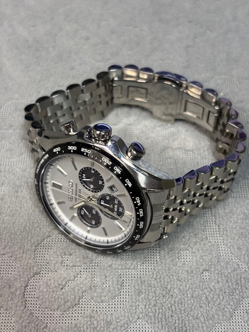 SEIKO クロノグラフ ソーラー(美品)サファイアガラス