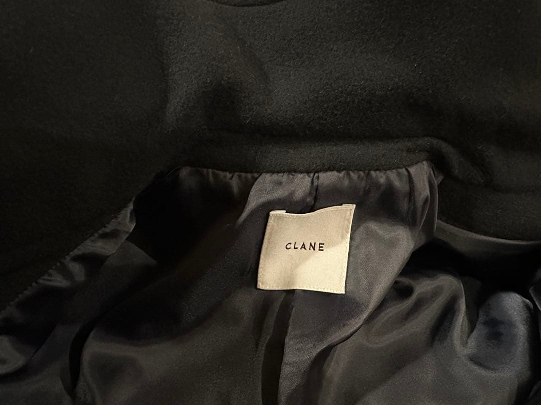 【yu1004】CLANE オーバーマキシダッフルコート　サイズ1