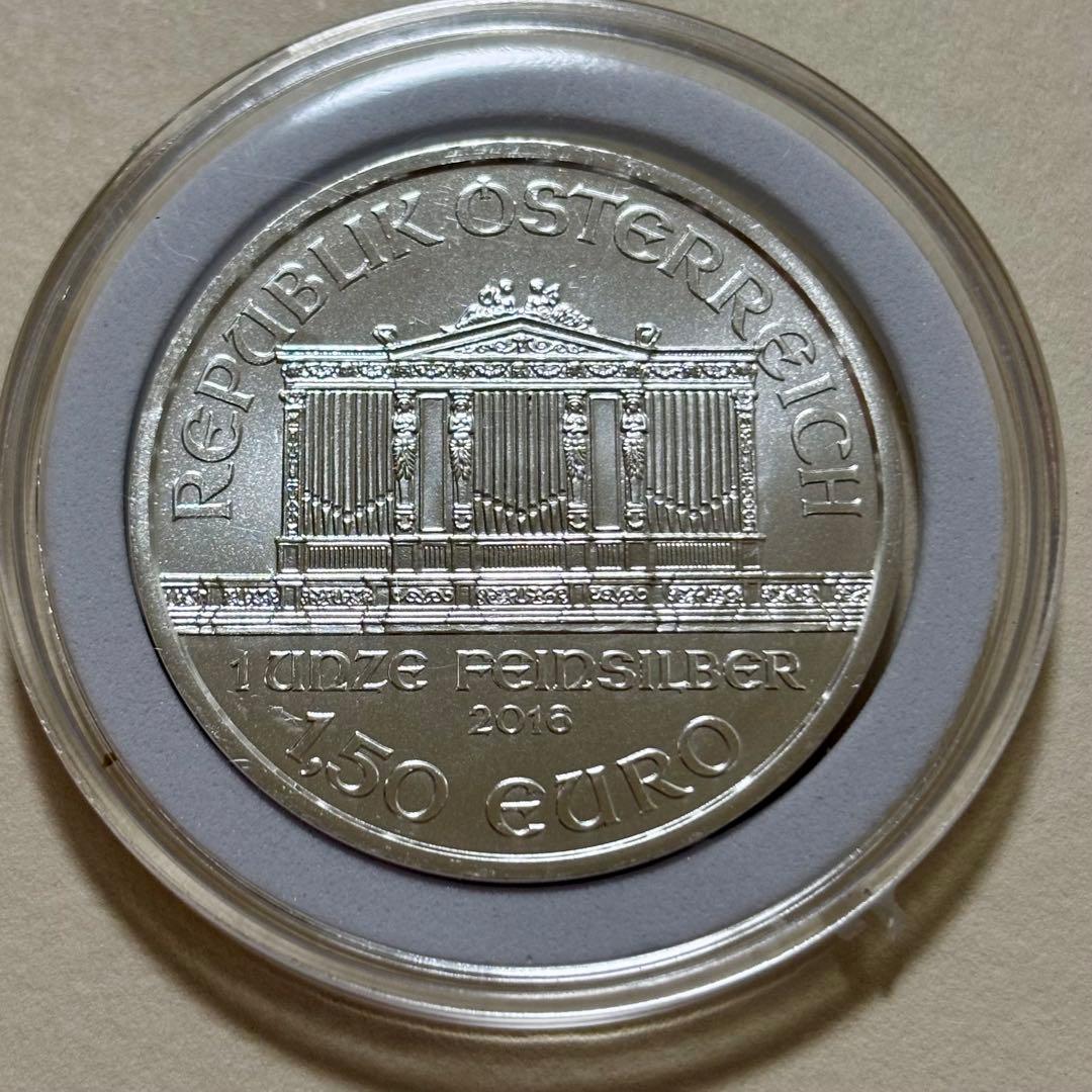 ウィーン・フィル2016年1.5ユーロ1オンス銀貨（新品）