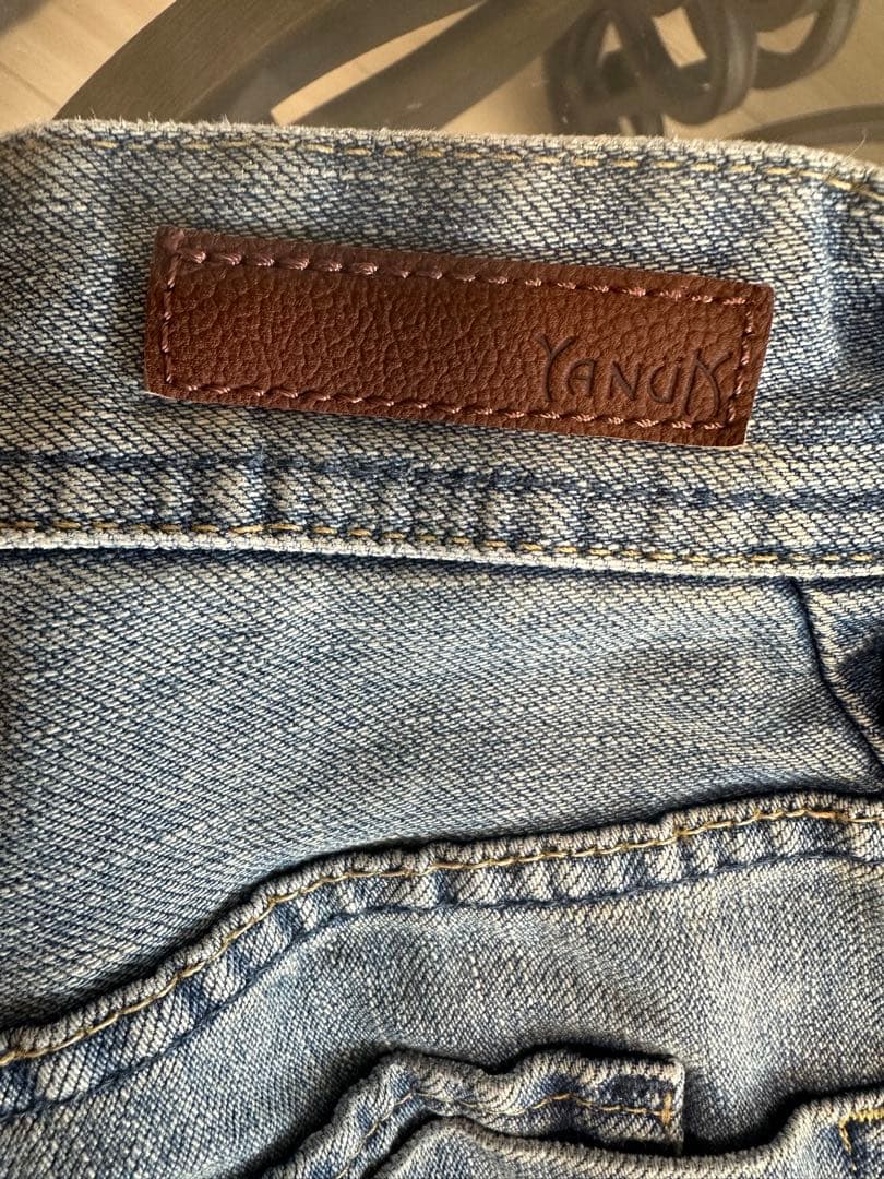 【値下げ】【美品】YANUK ボーイズストレート\"LEA\" / TVS 23