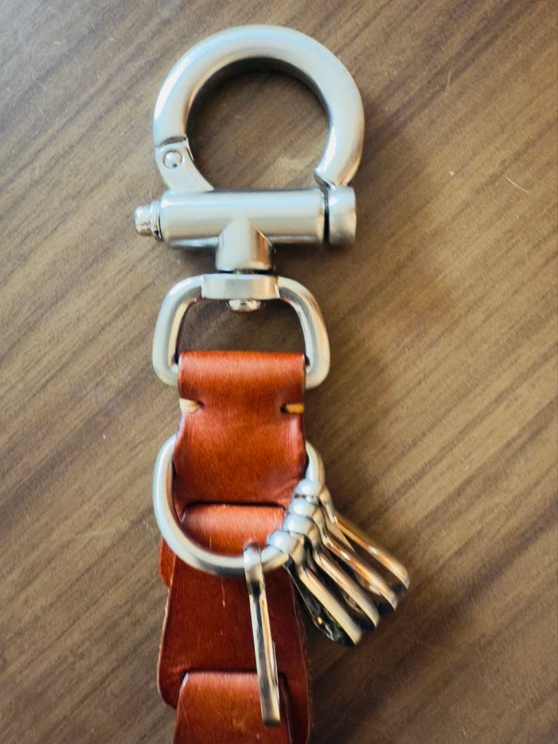 【送料無料★即日発送】Llife LEATHER KEY CHAIN