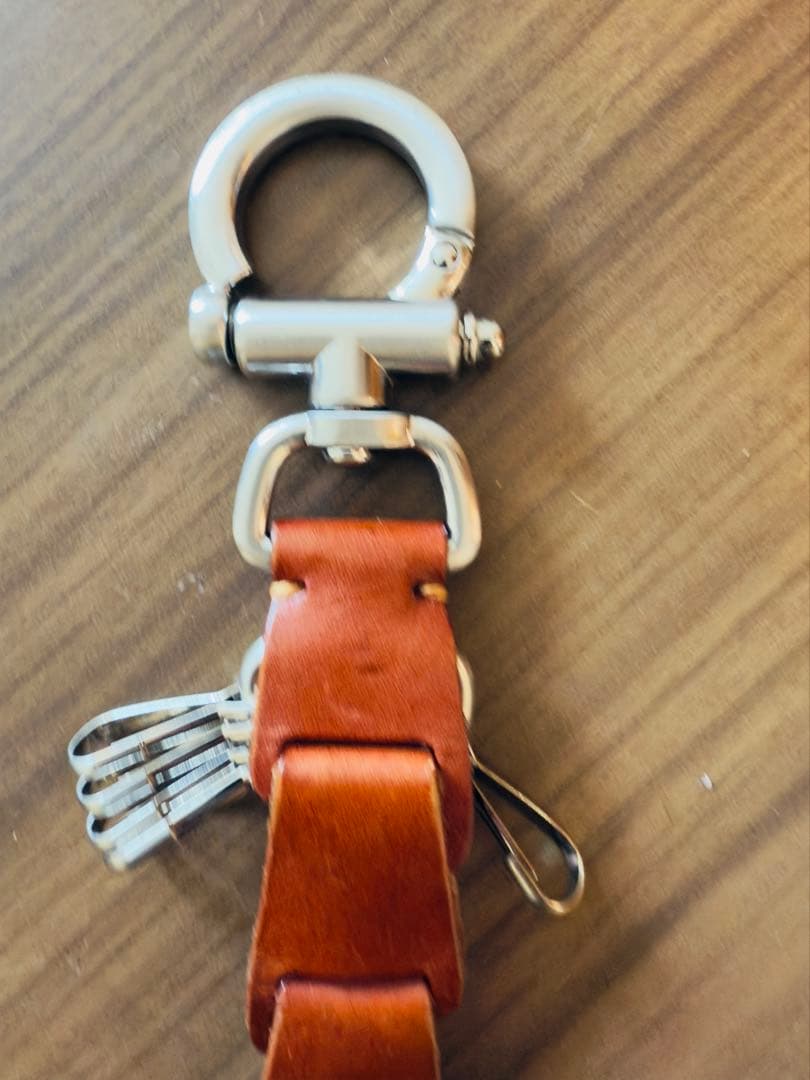 【送料無料★即日発送】Llife LEATHER KEY CHAIN