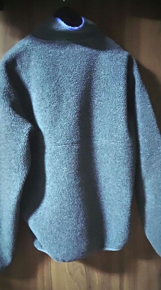 s*B様 89年 USA製 M patagonia スナップT グレー×パープル