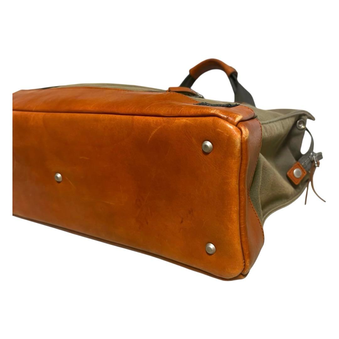 PORTER ROOT ルート トートバッグ オリーブ A4収納可 吉田カバン