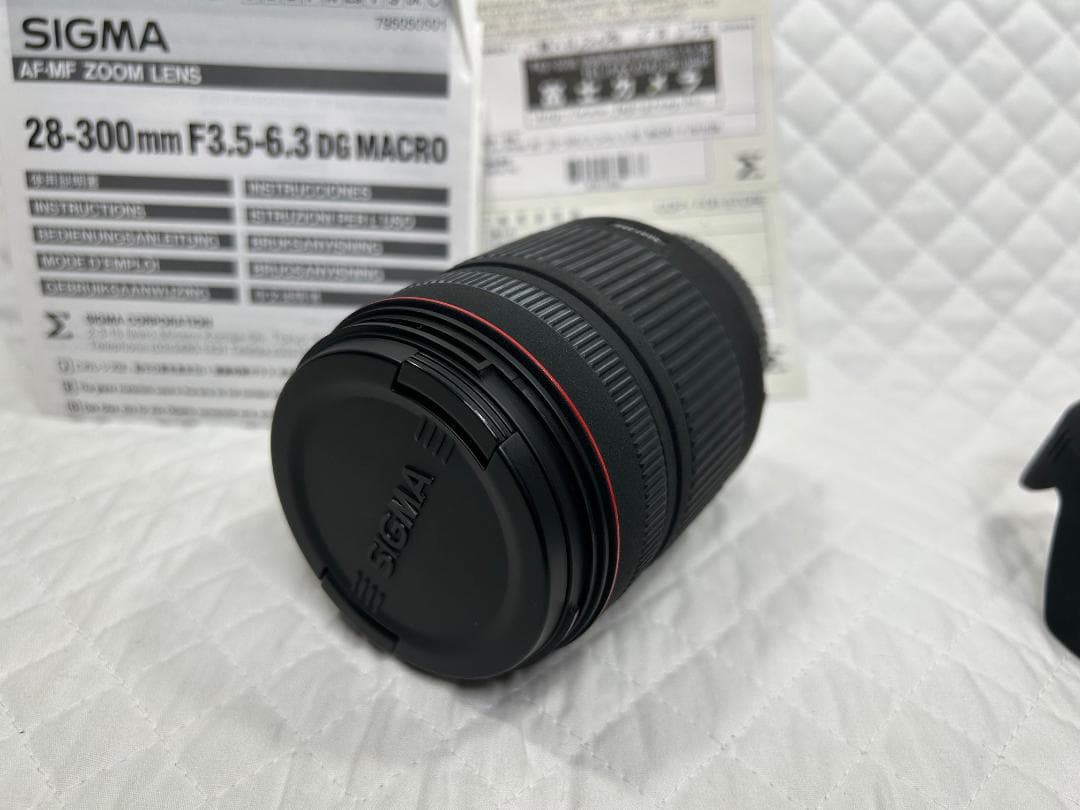 ニコンＦマウント用　ＳＩＧＭＡ２８－３００mm　Ｆ３．５－６．３ＤＧ　ＭＡＣＲＯ