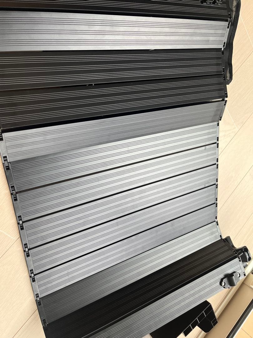 極美品 ogawa オガワ ロールテーブルM ブラック　黒