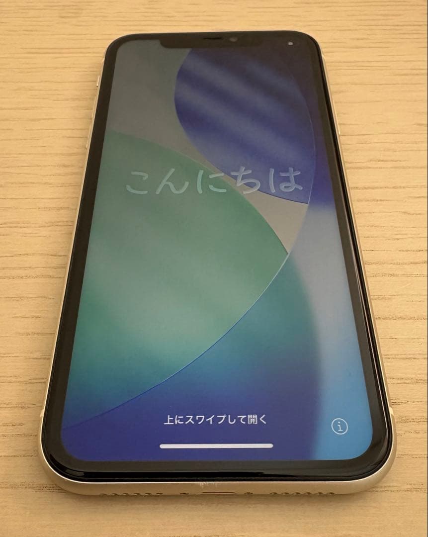 【本体のみ】《側面キズ＆画面やけ有》iPhone11 128GB ホワイト