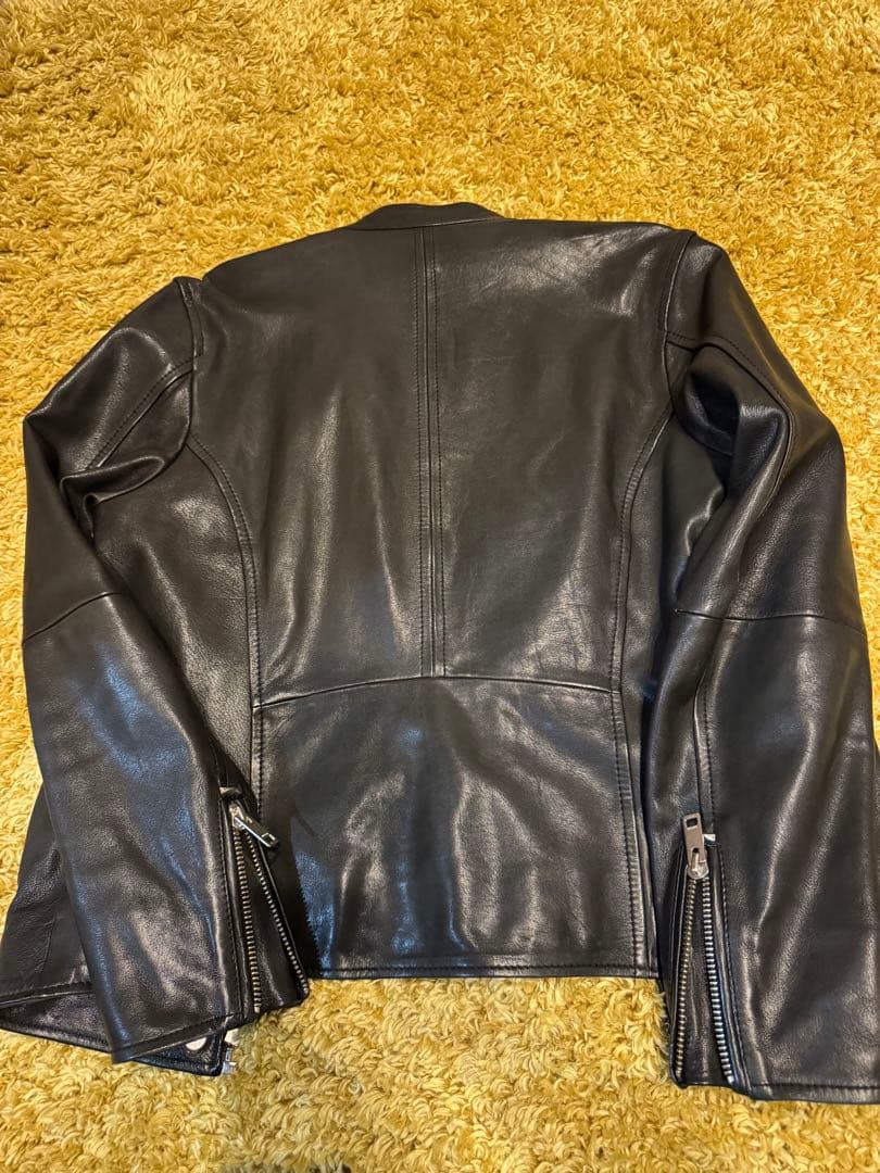 DIESEL シングルライダースジャケット M ブラック