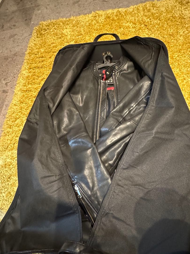 DIESEL シングルライダースジャケット M ブラック