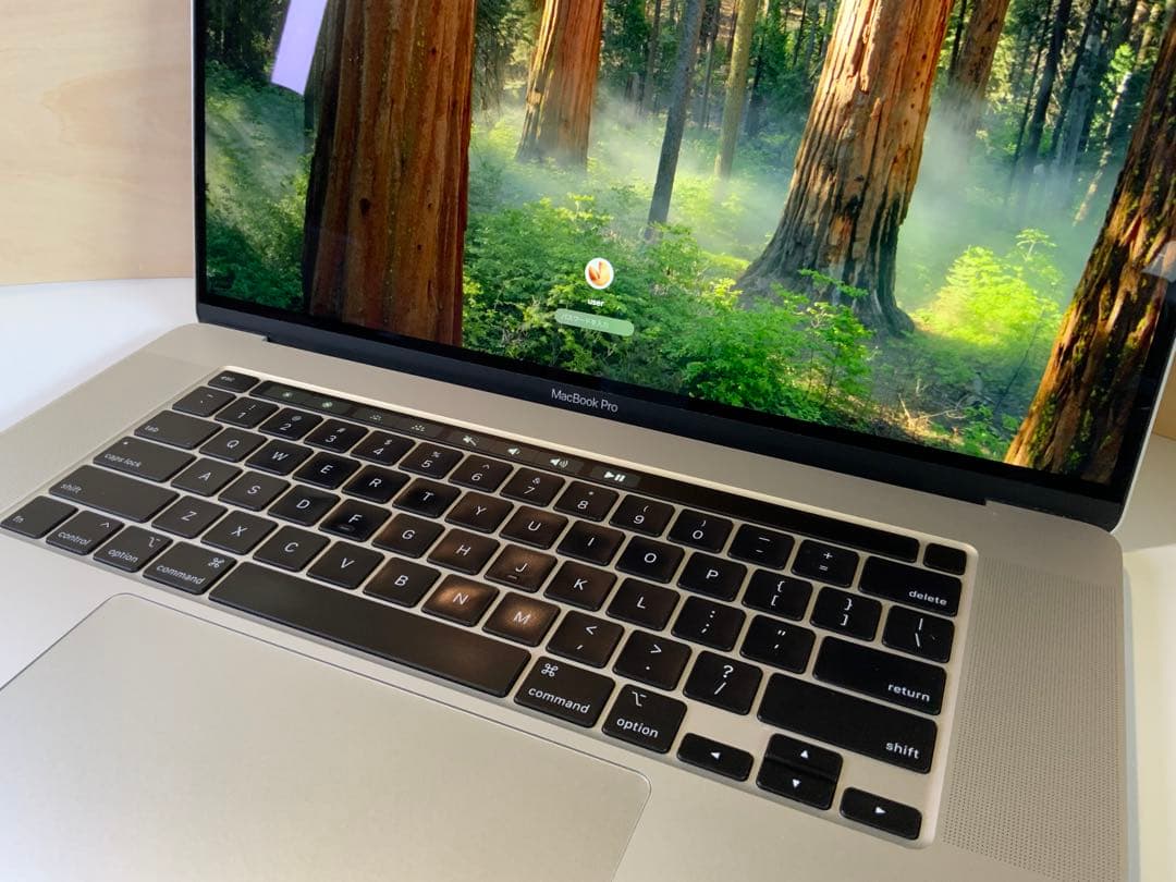 MacBookPro16 2019 8コアi9 32GBメモリ1TB USキー