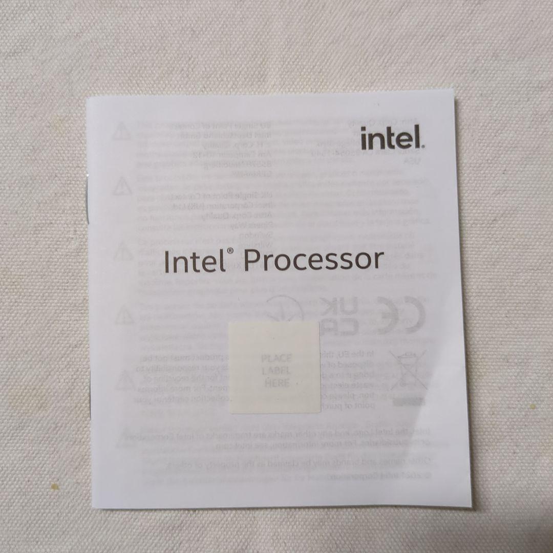 Intel Core i5-12400F 12世代 LGA1700