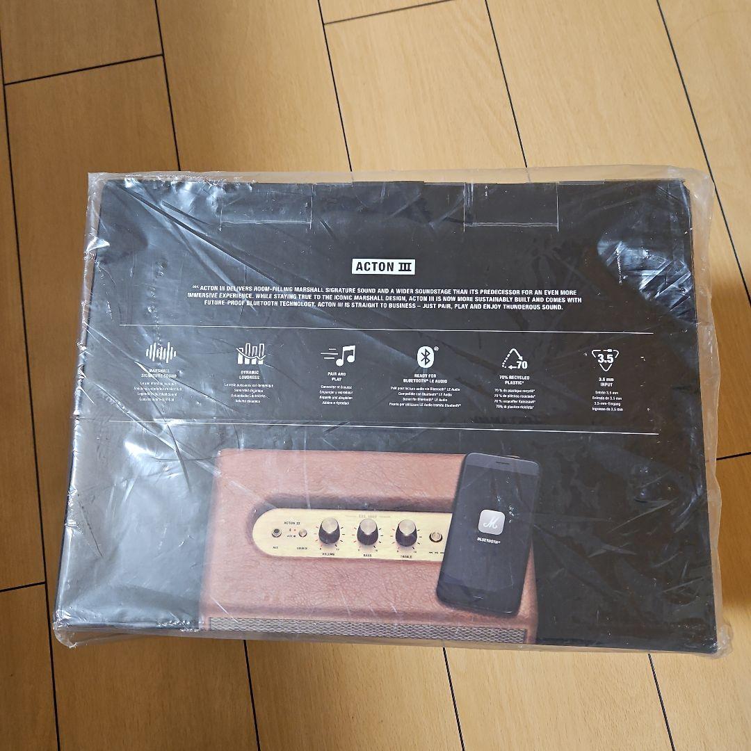 未使用・未開封品　Marshall ACTON III ワイヤレススピーカー