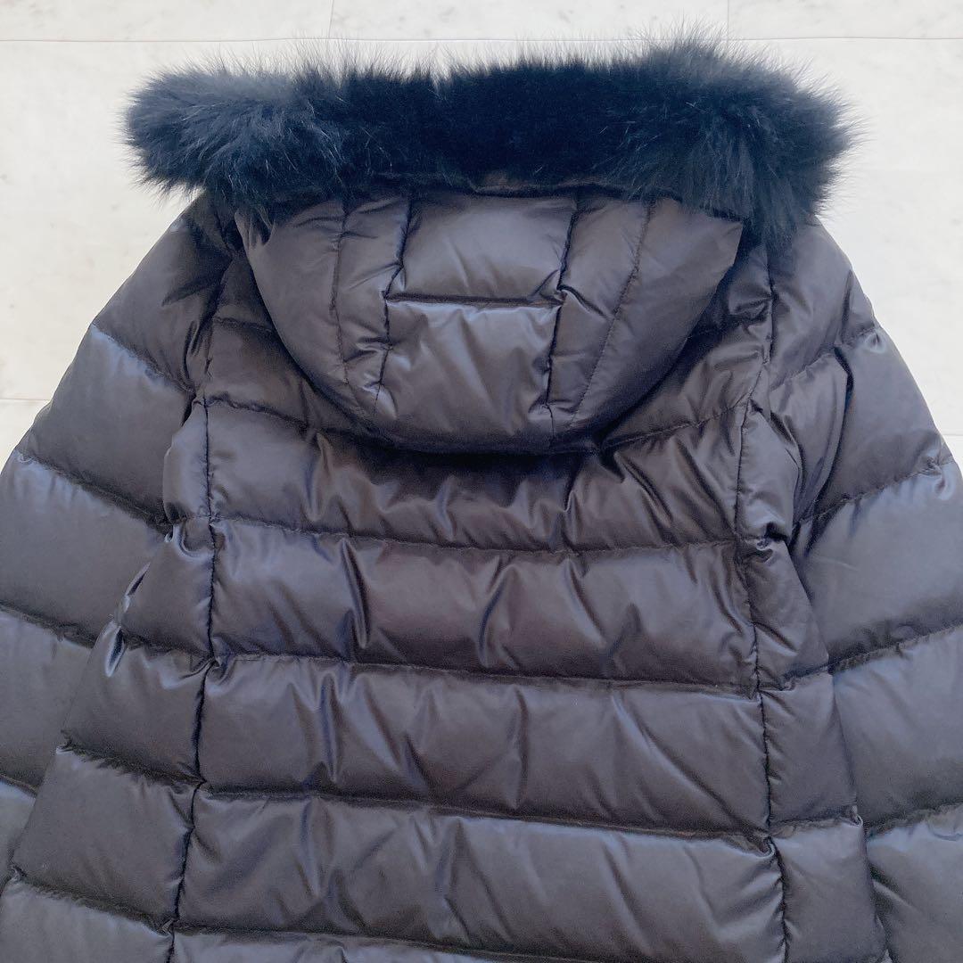 ビーミングバイビームスプラチナム　FOXファー タフタ ロングダウンコート