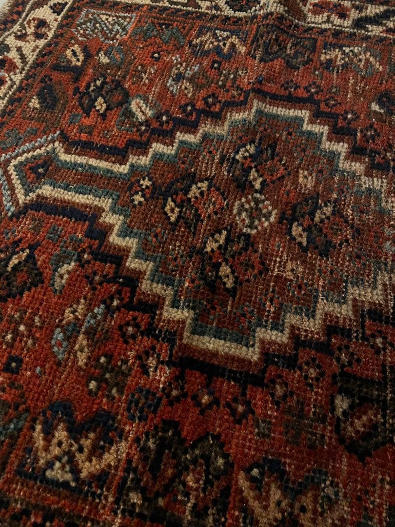 カシュガイ　シラーズ　ヴィンテージラグ　vintage rug