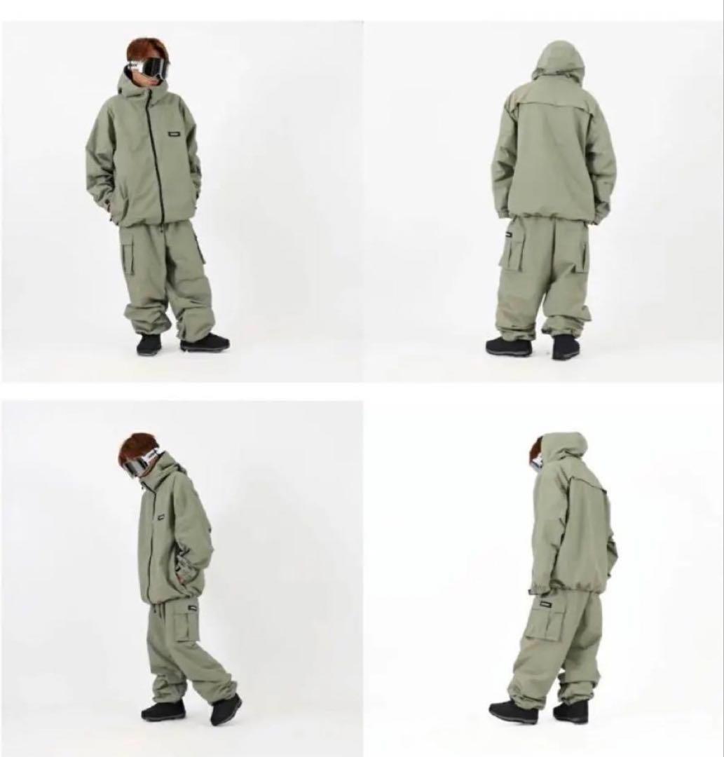 HIMASSMANIA/ハイマスマニア スノーウェア 上下セットSサイズ