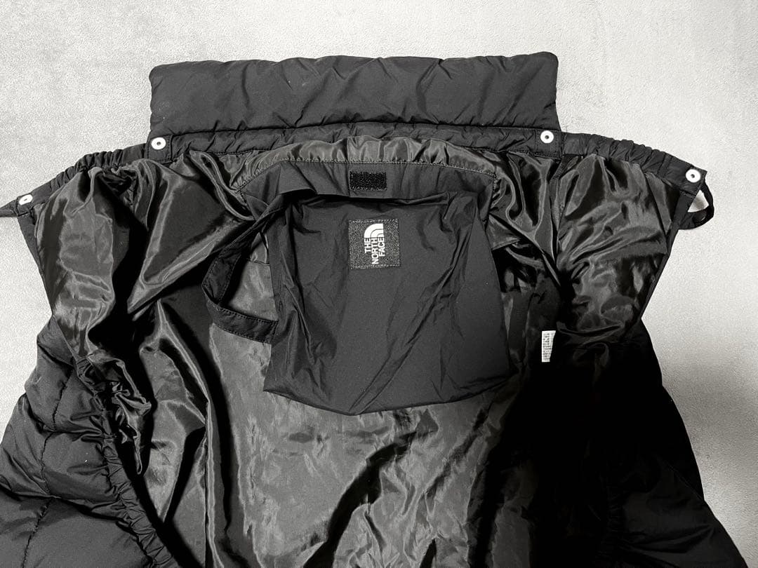 【美品】ノースフェイス シェルブランケット 黒 抱っこ紐 防寒ケープ