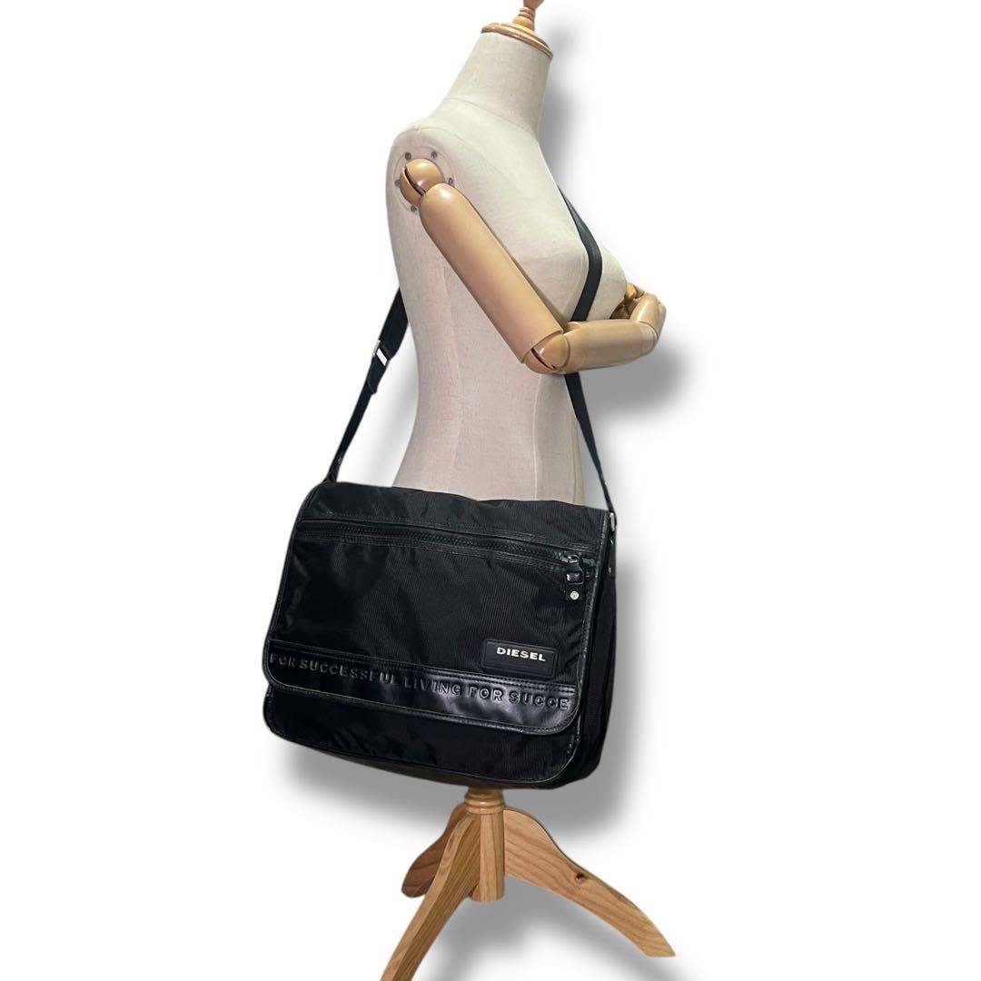 Diesel ディーゼル レザー　メッセンジャーバッグ　y2k ショルダー